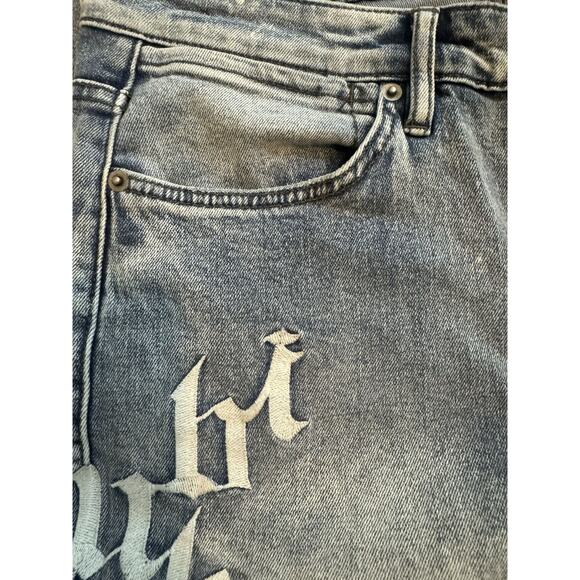 EUC Ksubi Van Winkle Kult Jean Distressed, Logo, Embroidered - Picture 8 of 15